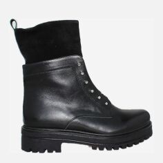 Акція на Жіночі зимові черевики високі EL PASSO Re2511-1 37 23.5 см Чорні від Rozetka