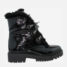 Акция на Жіночі зимові черевики високі EL PASSO Re2371 37 23.5 см Чорні от Rozetka