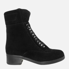 Акція на Жіночі черевики високі EL PASSO Re2439-11 37 23.5 см Чорні від Rozetka