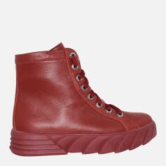 Акция на Жіночі черевики низькі EL PASSO Re2734-8339 37 23.5 см Червоні от Rozetka