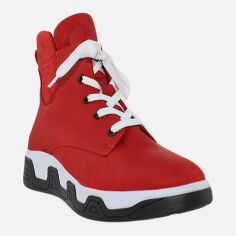 Акція на Жіночі зимові черевики високі Alamo RaДжуді0-260 37 24 см Червоні від Rozetka