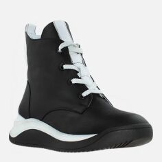 Акция на Жіночі зимові черевики високі Alamo RaЛеслі0-240 37 24 см Чорні от Rozetka