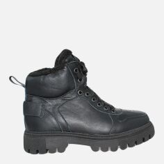 Акция на Жіночі зимові черевики низькі EL PASSO Re2705 37 23.5 см Чорні от Rozetka
