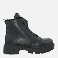 Акция на Жіночі зимові черевики високі EL PASSO Re2709-22 37 23.5 см Чорні от Rozetka