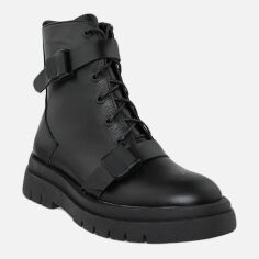 Акція на Жіночі зимові черевики високі Alvista RaL-03 37 23.5 см Чорні від Rozetka