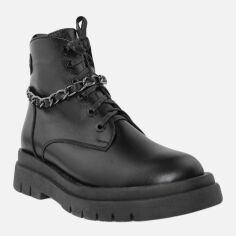 Акция на Жіночі зимові черевики високі Alvista RaL120 37 23.5 см Чорні от Rozetka