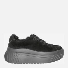 Акция на Жіночі зимові черевики низькі EL PASSO Re2610-1-90505-11 37 23.5 см Чорні от Rozetka