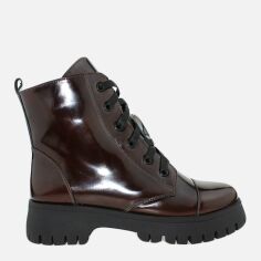 Акция на Жіночі зимові черевики високі EL PASSO Re1614-2088 37 23.5 см Коричневі от Rozetka