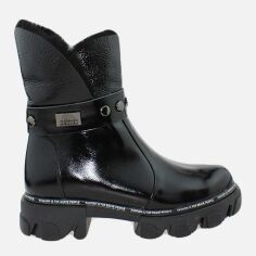 Акция на Жіночі зимові черевики високі EL PASSO Re2671 37 23.5 см Чорні от Rozetka