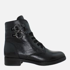 Акция на Жіночі зимові черевики низькі EL PASSO Re2471-1 37 23.5 см Чорні от Rozetka