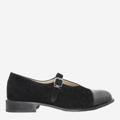 Акция на Жіночі туфлі Мері Джейн Mane Shoes Rm35 37 23.5 см Чорні от Rozetka