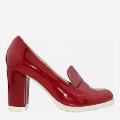 Акция на Жіночі туфлі Mane Shoes Rm-887 37 23.5 см Бордові от Rozetka