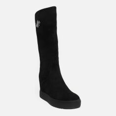 Акція на Жіночі зимові чоботи Dalis Rd128-11 41 25.5 см Чорні від Rozetka