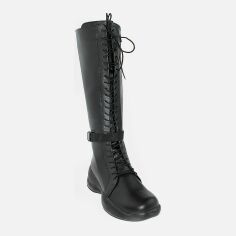 Акція на Жіночі зимові чоботи Daragani Rde35-1 37 23.5 см Чорні від Rozetka