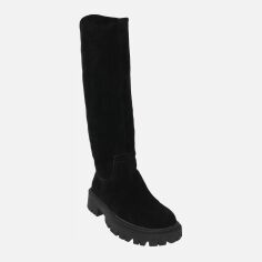 Акция на Жіночі зимові чоботи EL PASSO Re2246-11 37 23.5 см Чорні от Rozetka