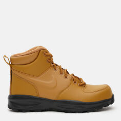 Акция на Підліткові черевики для хлопчика Nike Manoa Ltr (Gs) BQ5372-700 37.5 (5Y) Світло-коричневі от Rozetka
