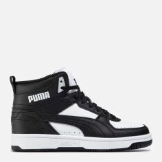 Акція на Підліткові демісезонні черевики для хлопчика Puma Rebound JOY Jr 37468701 36 (3.5) Puma Black-Puma Black-Puma White від Rozetka