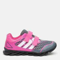 Акция на Дитячі кросівки для дівчинки FX shoes 17141-1 Child Pink 31 Рожевий/Сірий от Rozetka