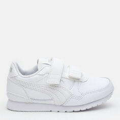 Акция на Дитячі кросівки для дівчинки Puma ST Runner V3 LV PS 38490502 32 (13) Puma White-Puma White от Rozetka