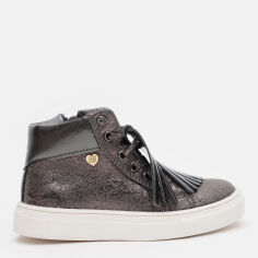 Акція на Дитячі кеди для дівчинки Beppi Bota Casual Infantil 2157580Chb 28 Lead від Rozetka