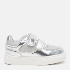 Акція на Дитячі кеди для дівчинки Beppi Sapato Casual Infantil 2163500Prta 23 Silver від Rozetka