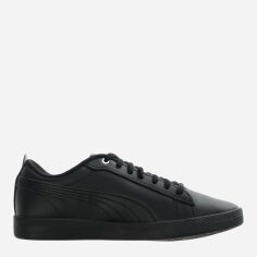 Акція на Жіночі кеди низькі Puma Smash 36520803 36 (3.5) 22.5 см Black від Rozetka