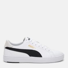 Акція на Жіночі кеди низькі Puma Serve Pro Lite 37490208 39 (6) 25 см Puma White-Puma Black-Puma Team Gold від Rozetka