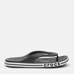 Акція на Жіночі в'єтнамки Crocs Jibbitz Bayaband Flip 205393-066-M4/W6 36-37 22 см Чорні від Rozetka