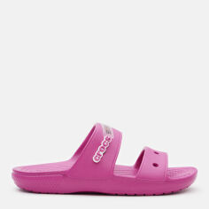 Акція на Жіночі шльопанці Crocs Classic Sandal 206761-6SV 39-40 (M7/W9) 25 см Фуксія від Rozetka