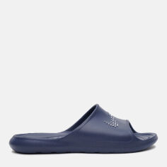 Акція на Чоловічі шльопанці для пляжу Nike Victori One Shower Slide CZ5478-400 39 (7) 25 см Темно-сині від Rozetka