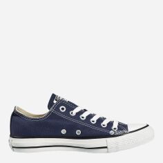 Акція на Чоловічі кеди низькі Converse All Star Ox Navy M9697C 41 (7.5) 26 см Темно-сині від Rozetka