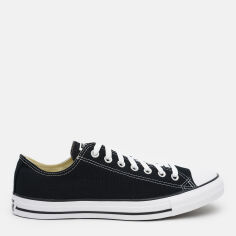 Акція на Чоловічі кеди низькі Converse All Star Ox Black M9166C 42.5 (11US) 27.5 см Чорні від Rozetka