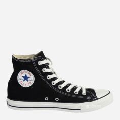 Акція на Чоловічі кеди високі Converse All Star Hi Black M9160C 46 (13.5US) 30 см від Rozetka