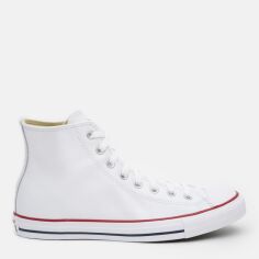 Акція на Чоловічі кеди високі Converse Chuck Taylor All Star 132169C 44 (10) 28.5 см White від Rozetka