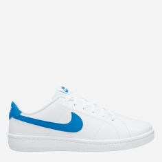 Акция на Чоловічі кеди низькі Nike Court Royale 2 Nn DH3160-103 45 (11) 29 см Білі із синім от Rozetka