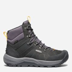 Акция на Чоловічі черевики для трекінгу Keen Revel IV Mid Polar M 1023618 41 (8.5US) 26.5 см Чорні от Rozetka