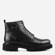 Акция на Чоловічі зимові черевики високі Arzoni Bazalini 00000014027 40 28 см Чорні (00000014027-40) от Rozetka
