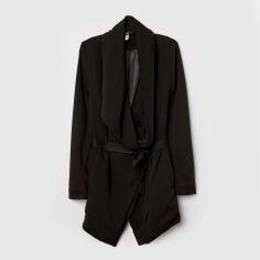 Акція на Піджак жіночий H&M 0647483008-010 40 Чорний (СА2000001863435) від Rozetka