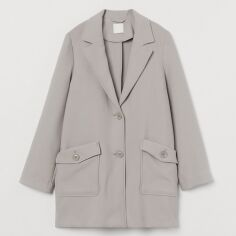Акція на Пальто осіннє жіноче H&M 0861660_беж XL Бежеве (KZ2000001238240_KAY2000001238240) від Rozetka