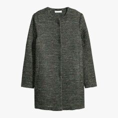 Акція на Пальто осіннє жіноче H&M 0597048_02 34 Чорне від Rozetka