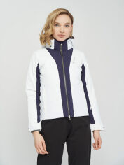 Акция на Куртка зимова коротка жіноча Goldwin Albireo Jacket GL11954MW M White от Rozetka