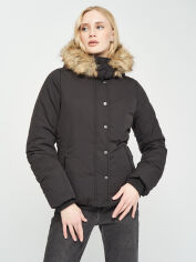 Акция на Куртка зимова коротка жіноча H&M 7728320 34 Чорна от Rozetka