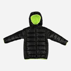 Акция на Підліткова демісезонна куртка для хлопчика Danaya ШЯ19-200 140 см Чорна от Rozetka