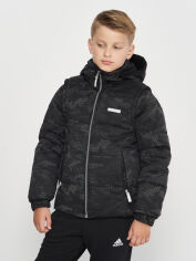 Акция на Дитяча демісезонна куртка для хлопчика Lenne Scout 21366-9892 134 см от Rozetka