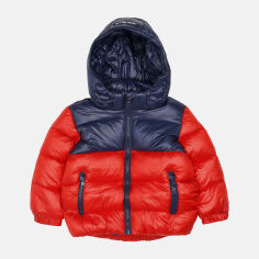 Акция на Дитяча демісезонна куртка для хлопчика Primigi 48101001 80 см Червона от Rozetka