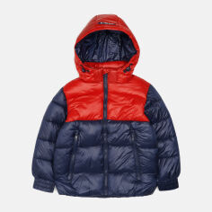 Акція на Дитяча демісезонна куртка для хлопчика Primigi 48102001 104 см Темно-синя від Rozetka