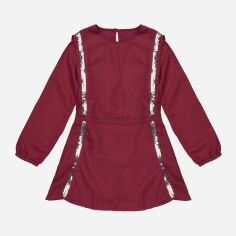 Акція на Підліткове плаття для дівчинки Canada House S1JA7304-726VP 162 см Червоне від Rozetka