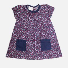 Акція на Дитяче літнє плаття для дівчинки H&M 202660 86 см Синє від Rozetka