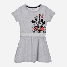 Акція на Дитяча літня сукня для дівчинки Disney Minnie ET1132 92-98 см Світло-сіра від Rozetka
