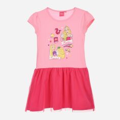 Акція на Дитяче літнє плаття для дівчинки Disney Princesse ET1276 98 см Рожеве від Rozetka